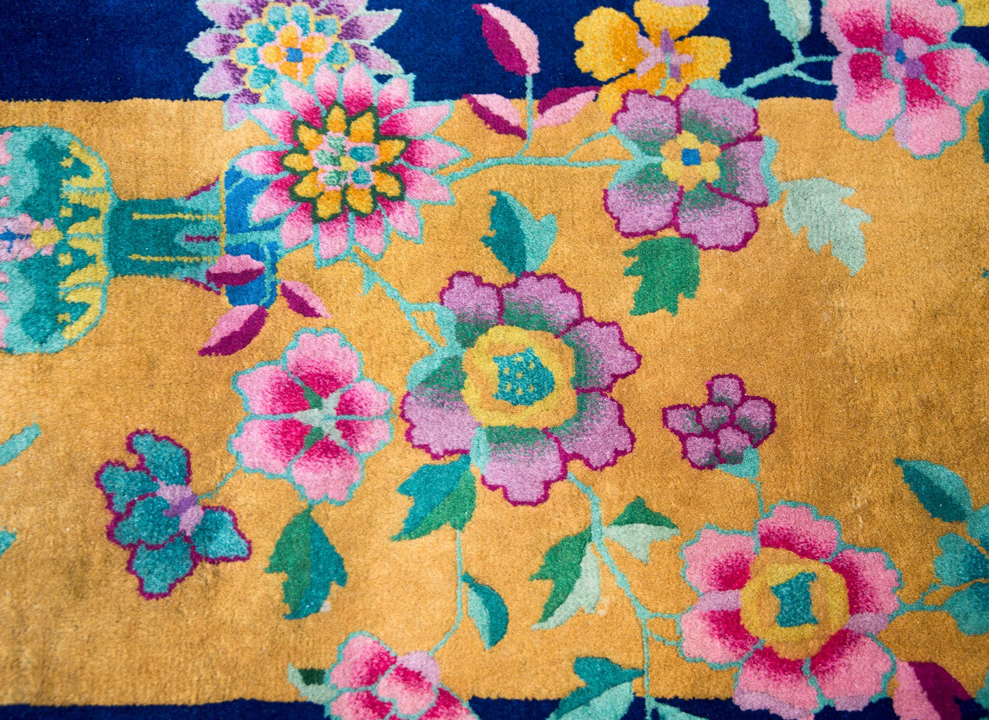 Chinese Art Deco Rug For Sale