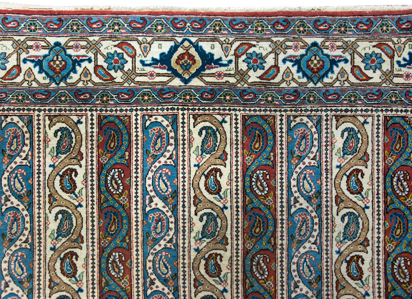 Vintage Persian Qum Rug For Sale