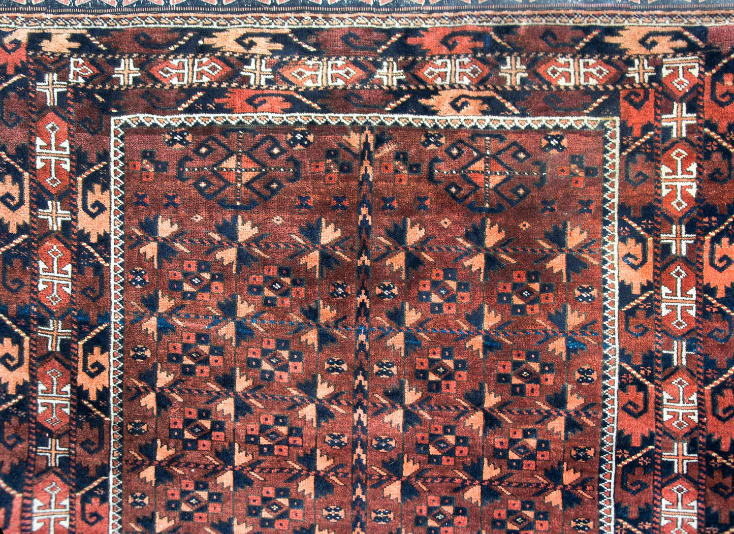 Early 20th Century Persian Baluch Rug For Sale
