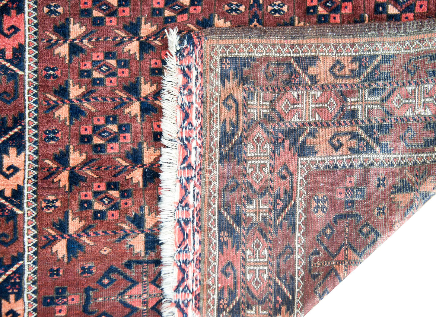 Early 20th Century Persian Baluch Rug For Sale