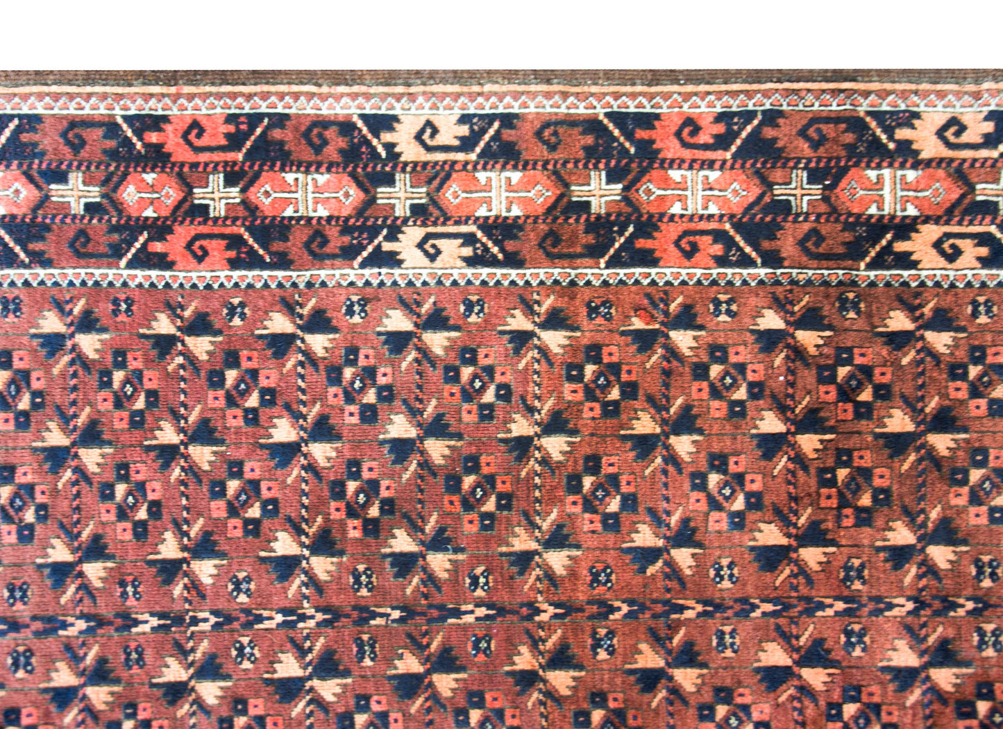 Early 20th Century Persian Baluch Rug For Sale