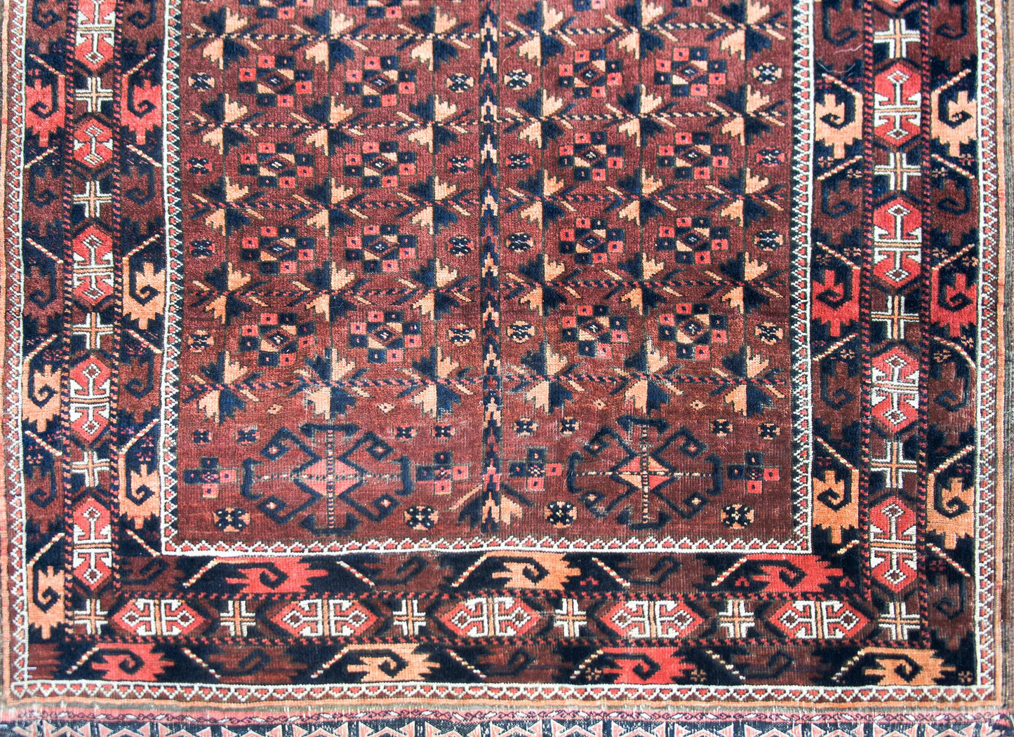 Early 20th Century Persian Baluch Rug For Sale