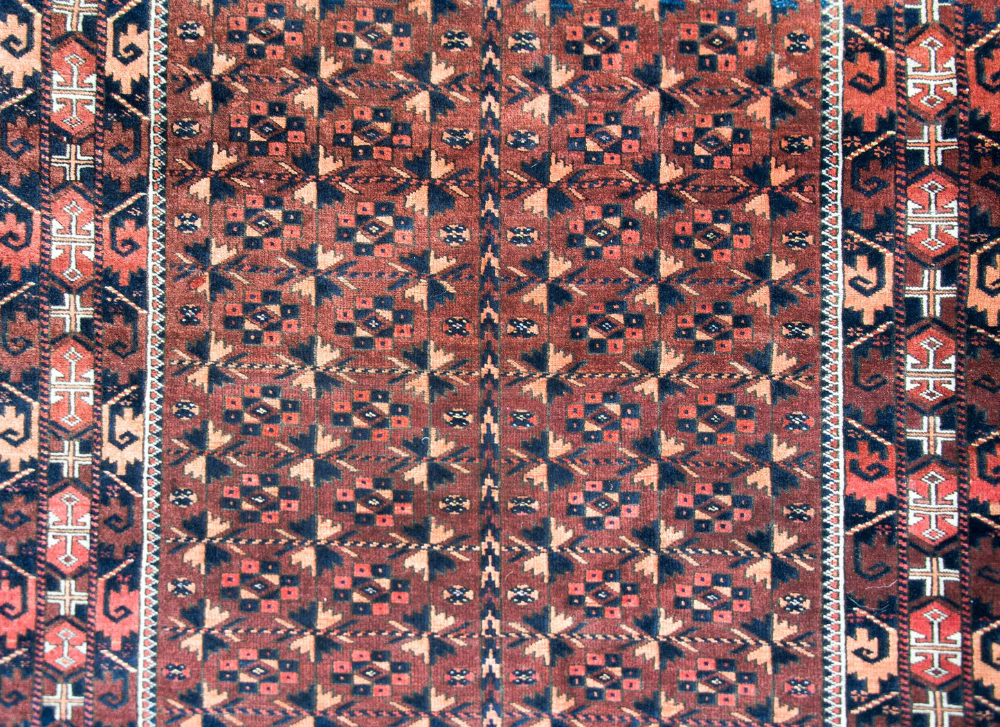 Early 20th Century Persian Baluch Rug For Sale