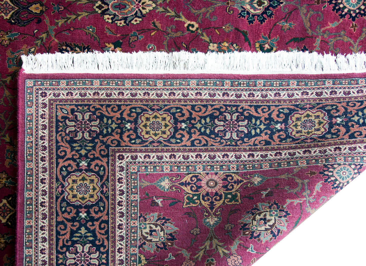 Late 20th Century Pakistani Tabriz Rug For Sale