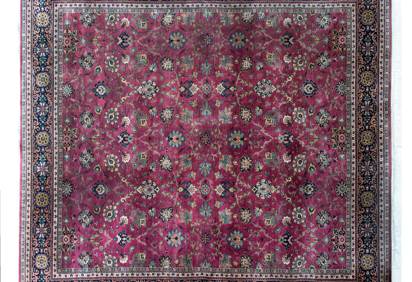 Late 20th Century Pakistani Tabriz Rug For Sale