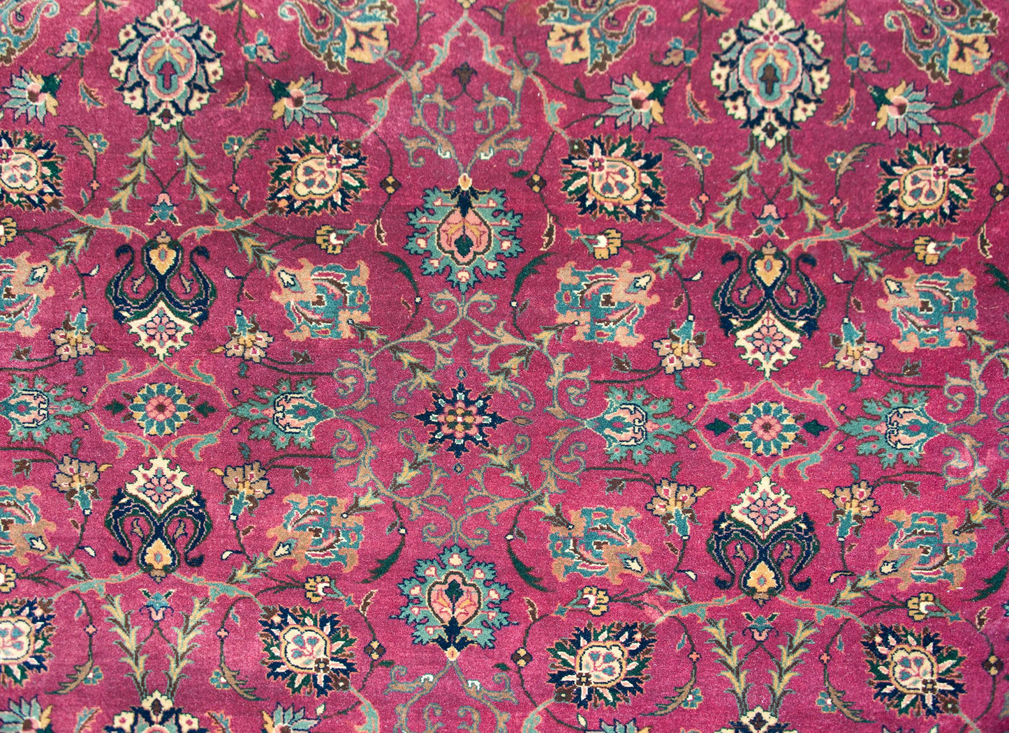 Late 20th Century Pakistani Tabriz Rug For Sale
