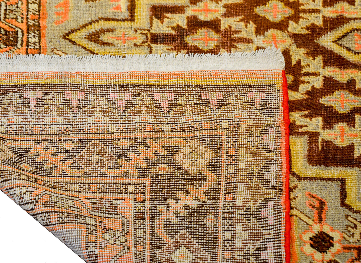 Early 20th Century Central Asian Samarghand Rug For Sale