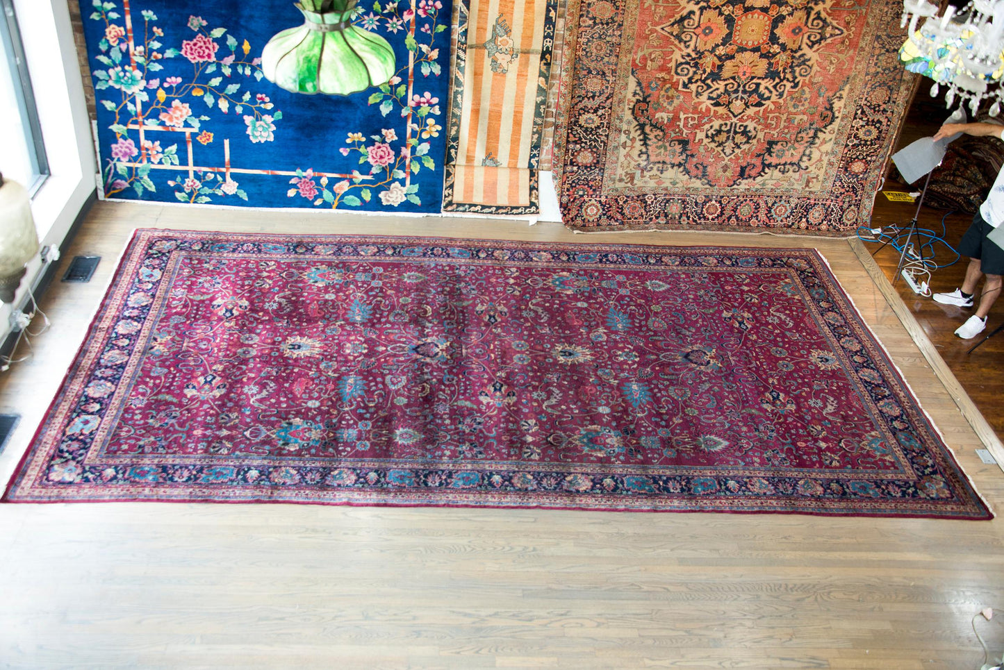 Early 20th Century Turkish Sparta Rug For Sale