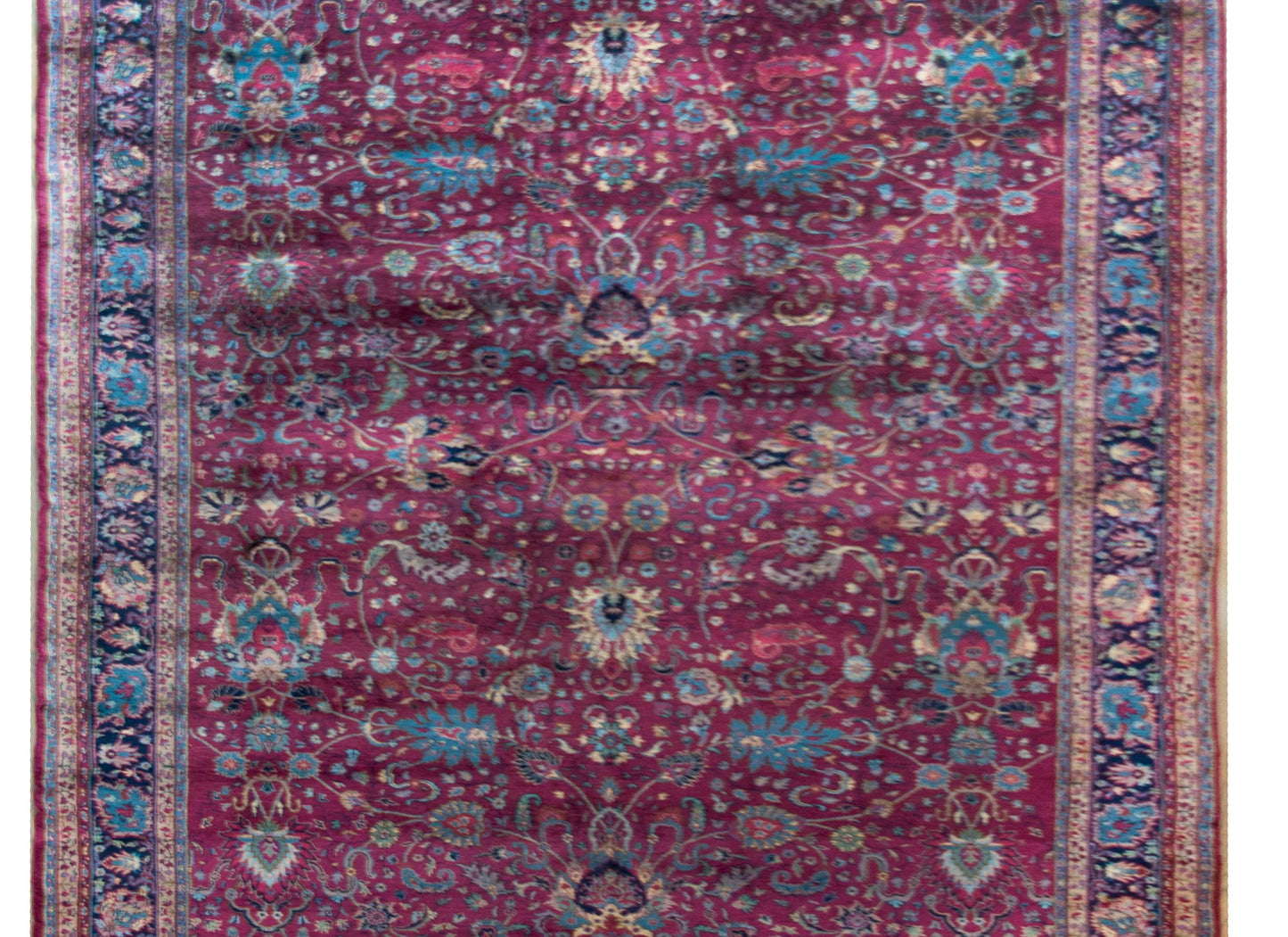 Early 20th Century Turkish Sparta Rug For Sale