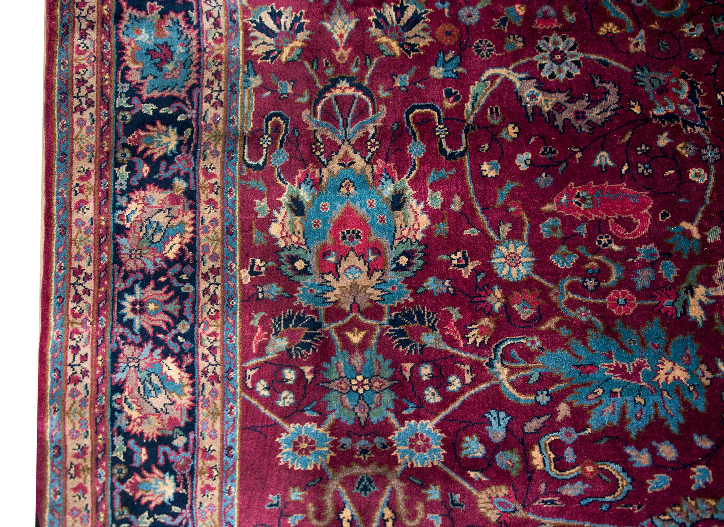 Early 20th Century Turkish Sparta Rug For Sale
