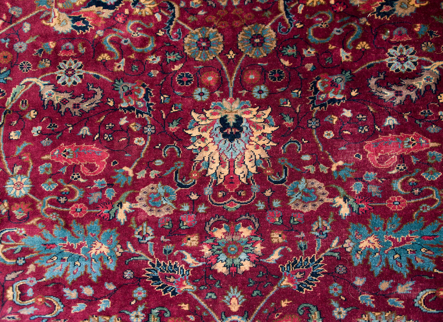 Early 20th Century Turkish Sparta Rug For Sale