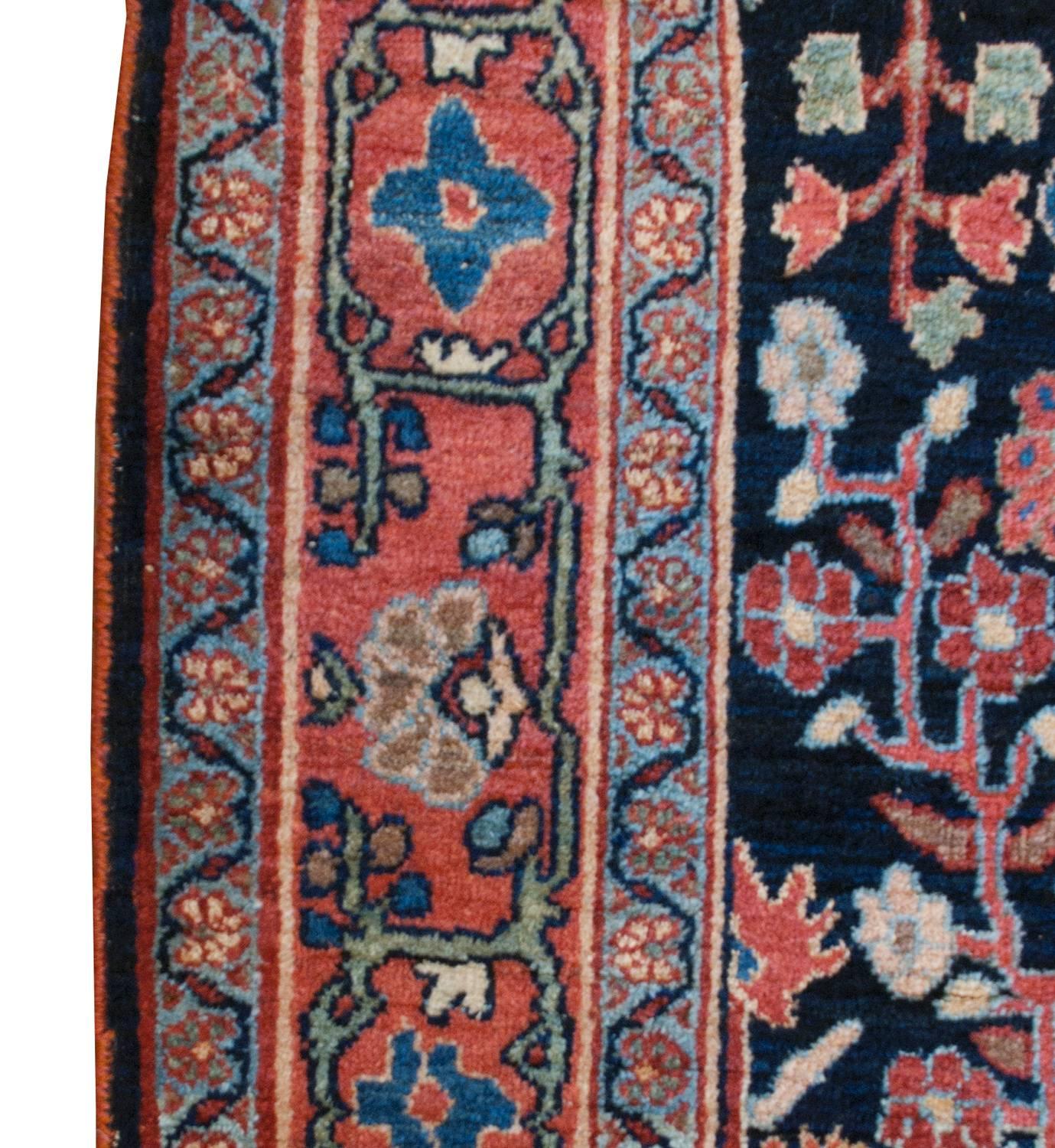 Unique Early 20th Century Sarouk Rug For Sale