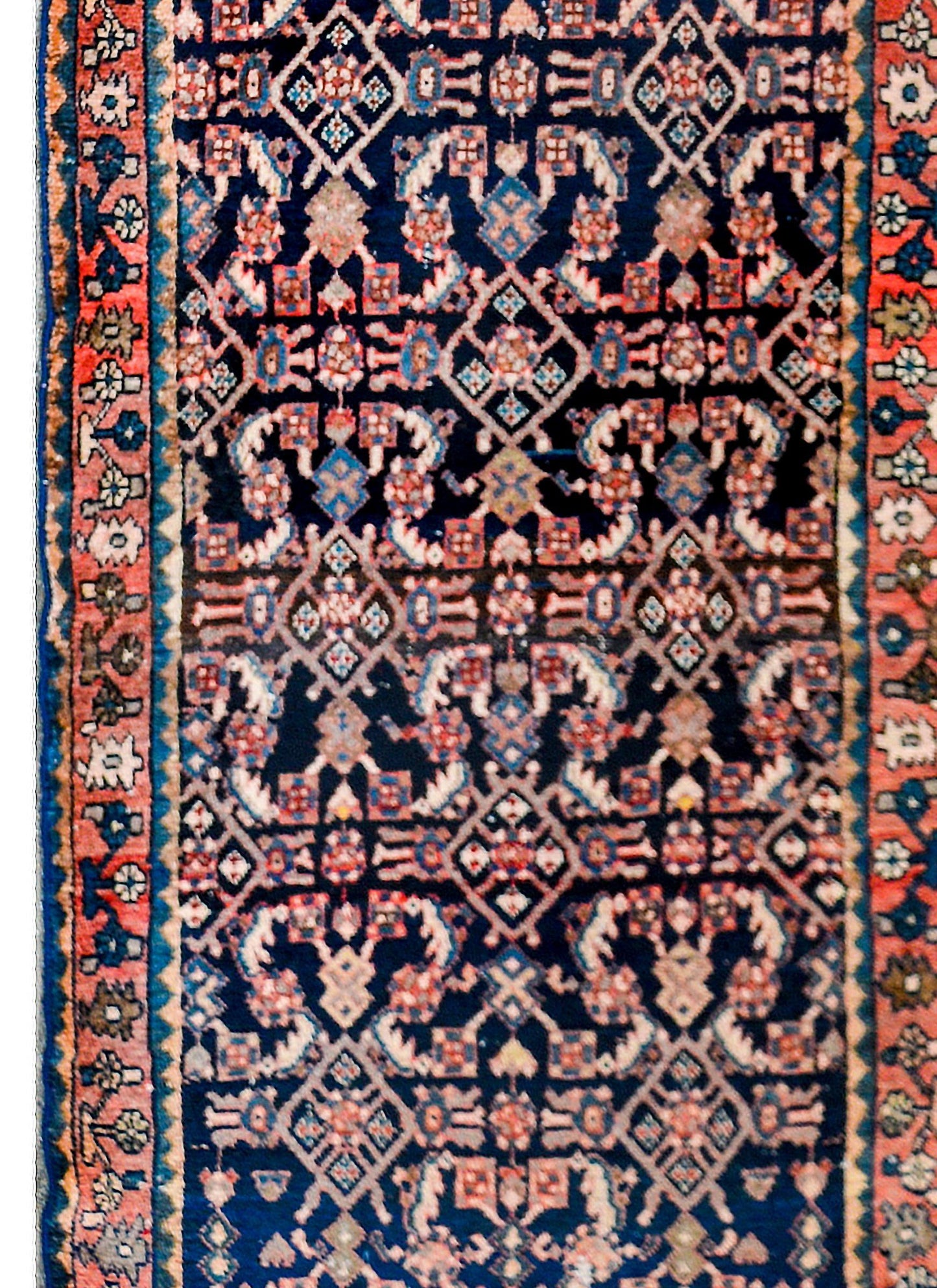 Fantastic Early 20th Century Hamadan Runner For Sale