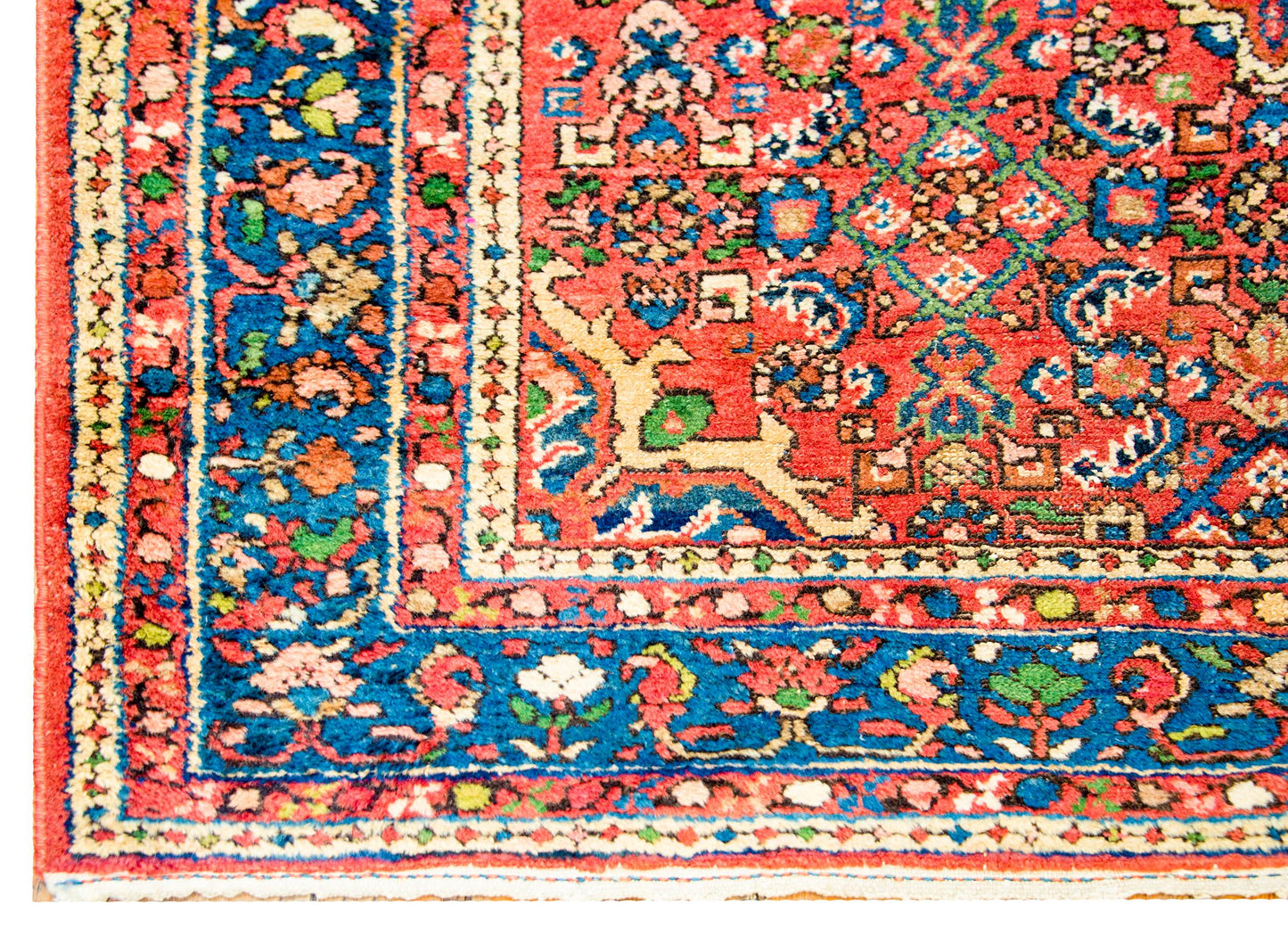 Beautiful Early 20th Century Malayer Rug For Sale