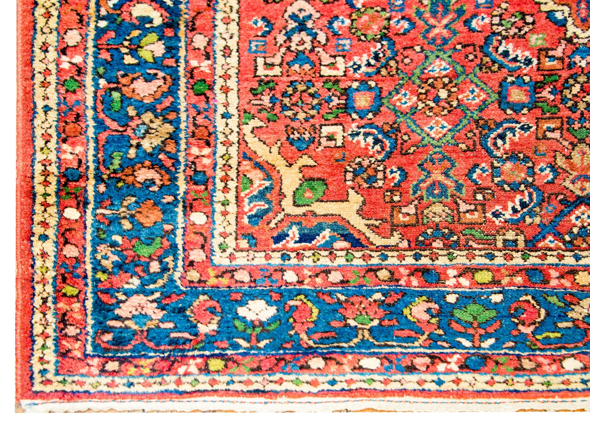 Beautiful Early 20th Century Malayer Rug For Sale