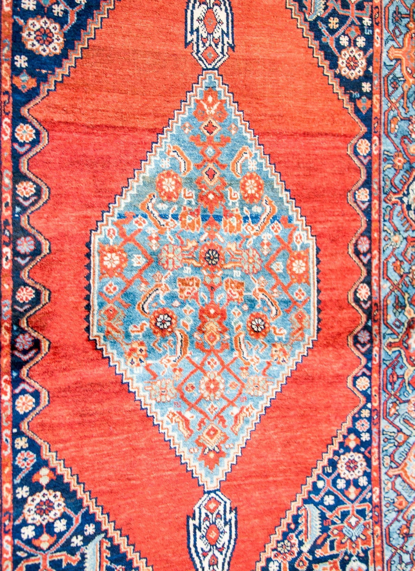 Amazing Early 20th Century Seneh Rug For Sale