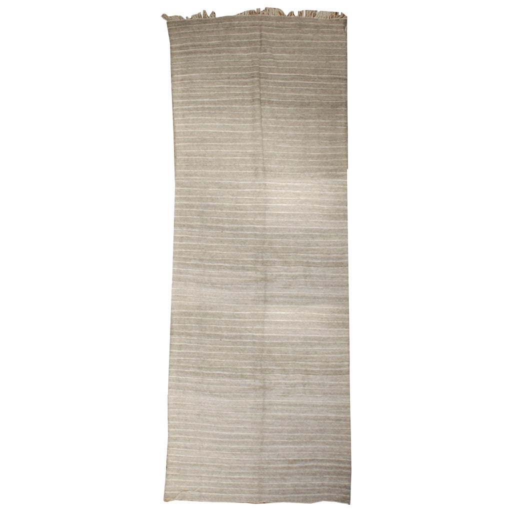 Vintage Turkish Tulu Runner For Sale
