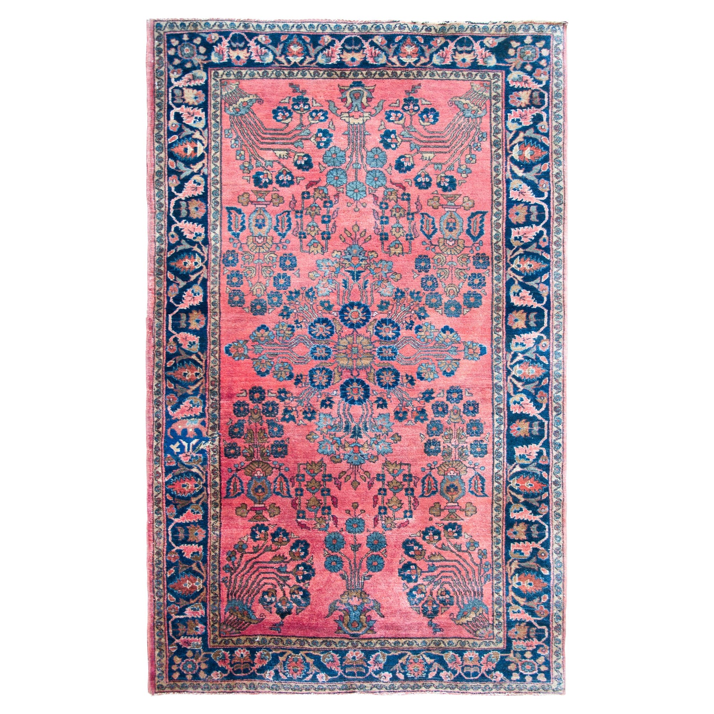 Early 20th Century Persian Sarouk Rug For Sale