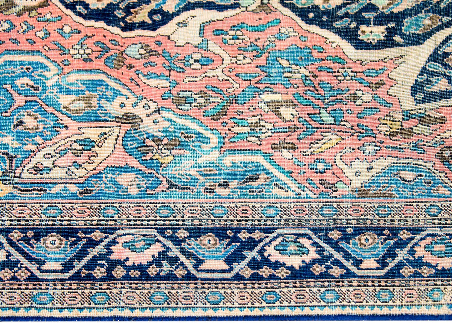 Exquisite Late 19th Century Sarouk Farahan Rug For Sale