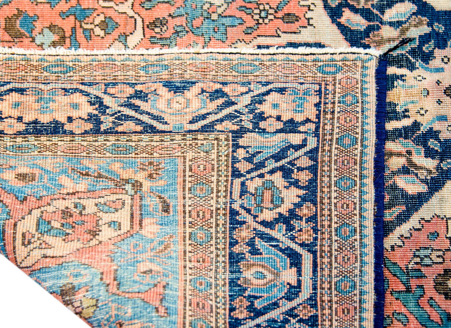Exquisite Late 19th Century Sarouk Farahan Rug For Sale