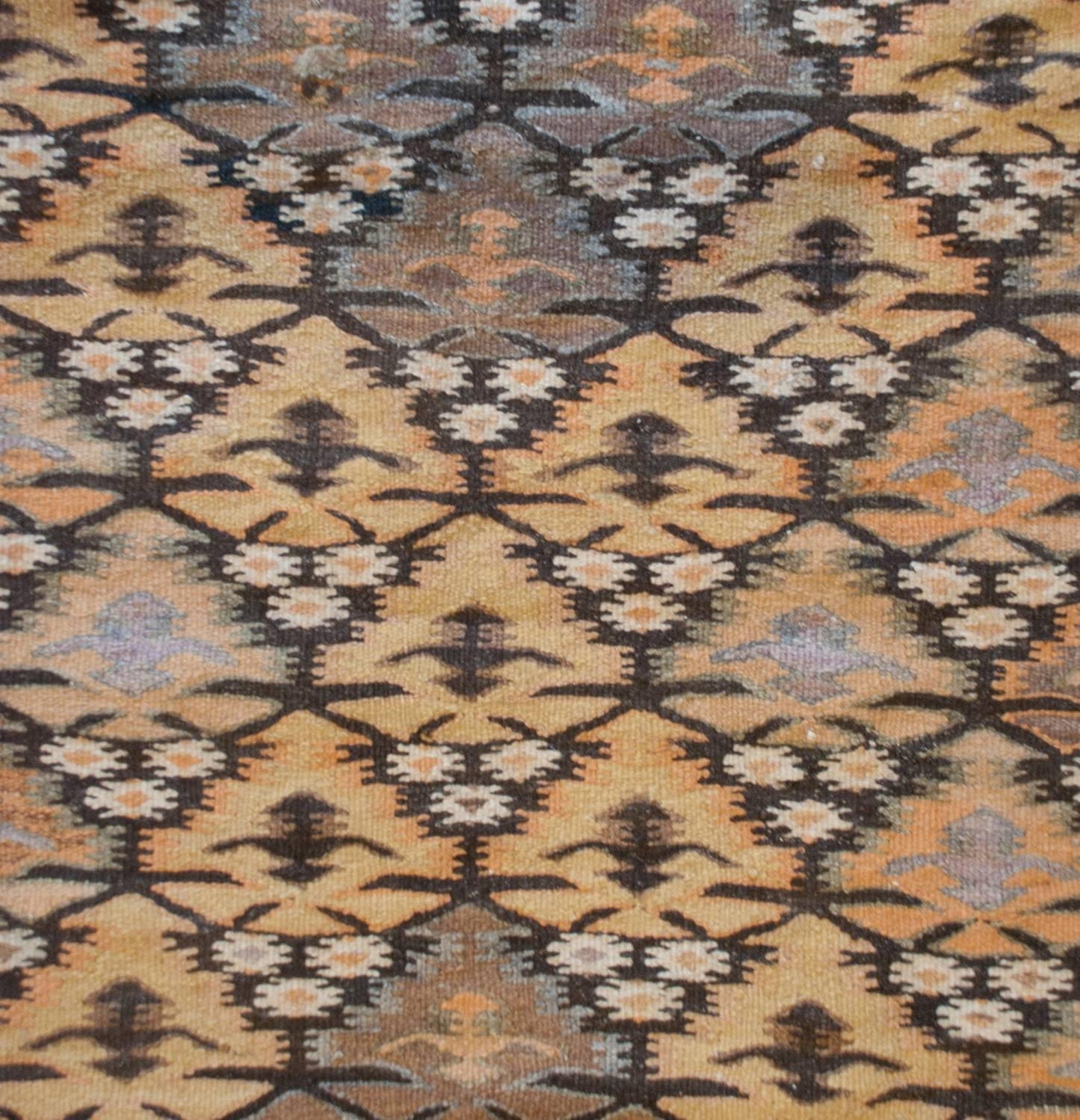 Wonderful Early 20th Century Qazvin Kilim For Sale