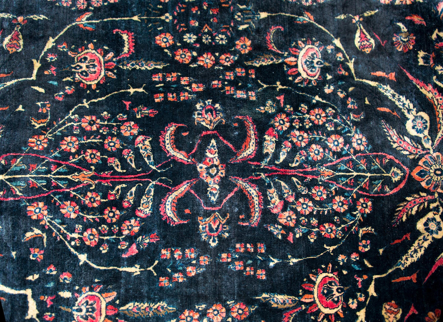 Early 20th Century Persian Sarouk Mohajeran Rug For Sale
