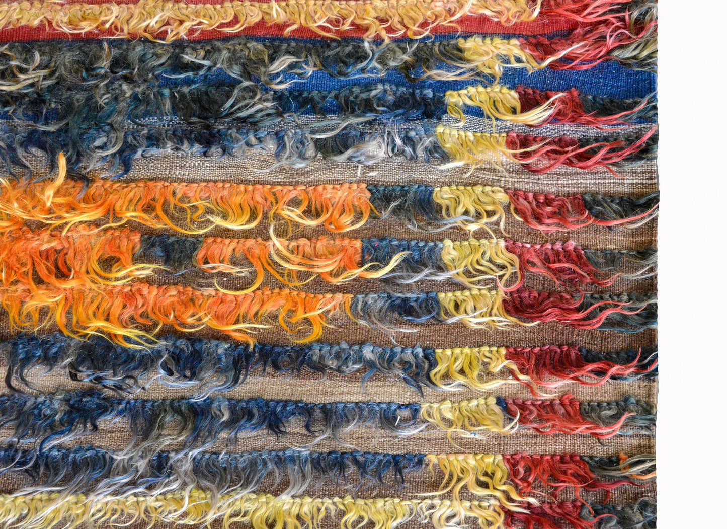 Vintage Turkish Tulu Rug For Sale