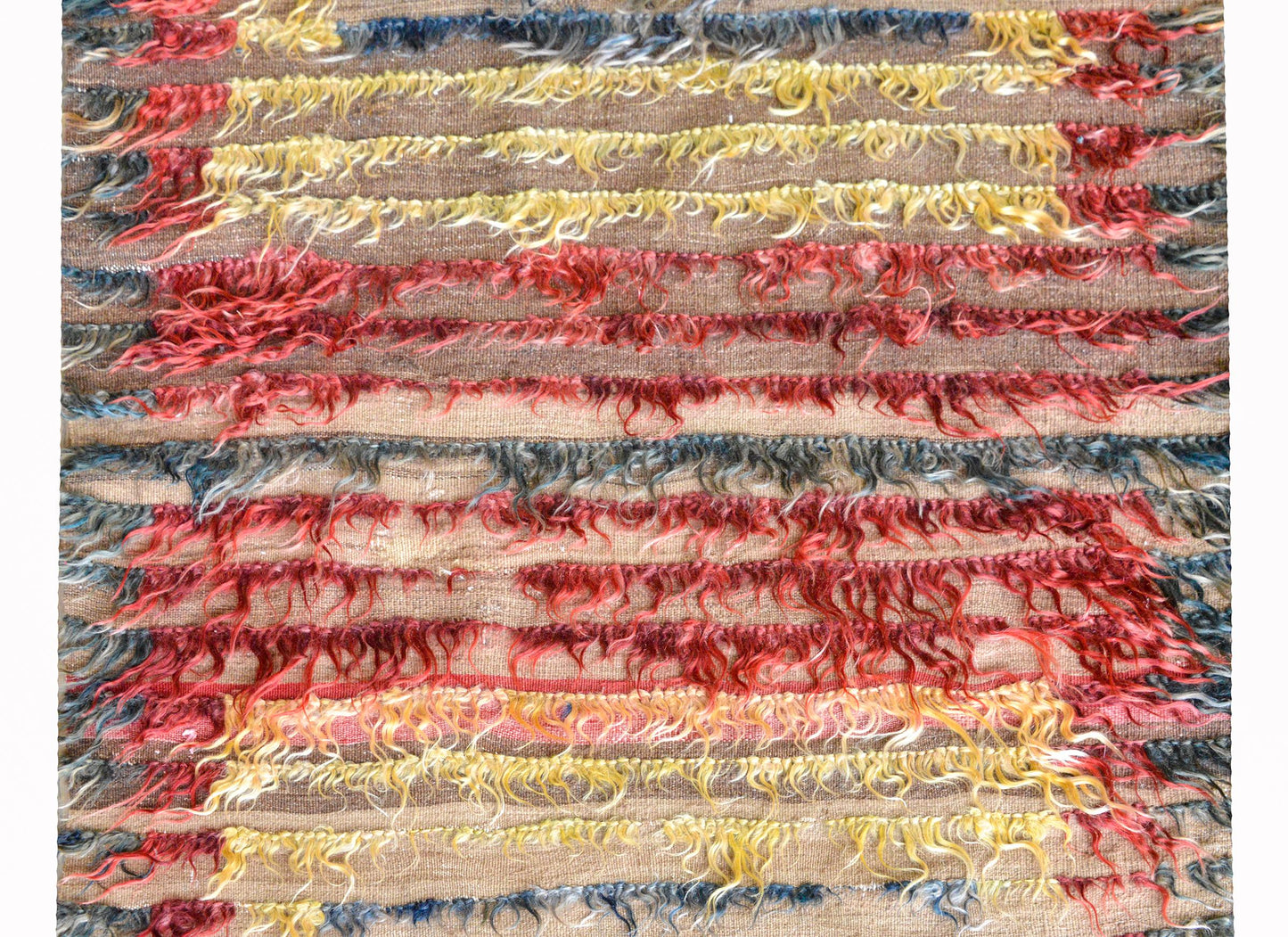 Vintage Turkish Tulu Rug For Sale