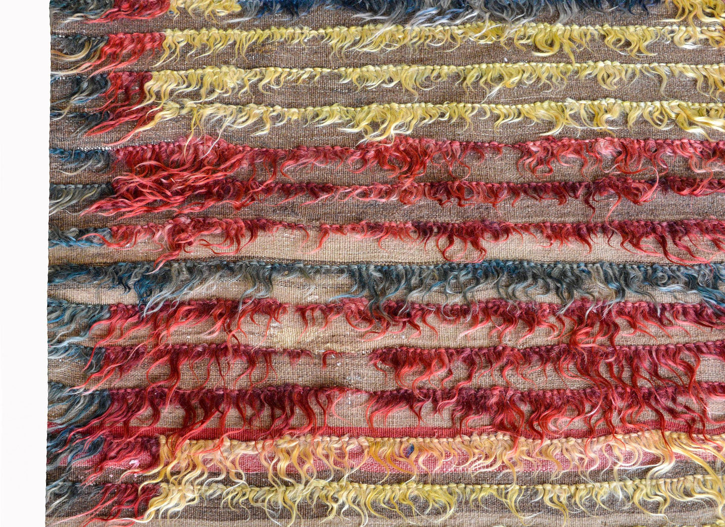 Vintage Turkish Tulu Rug For Sale