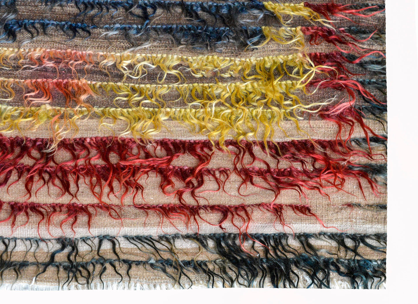 Vintage Turkish Tulu Rug For Sale
