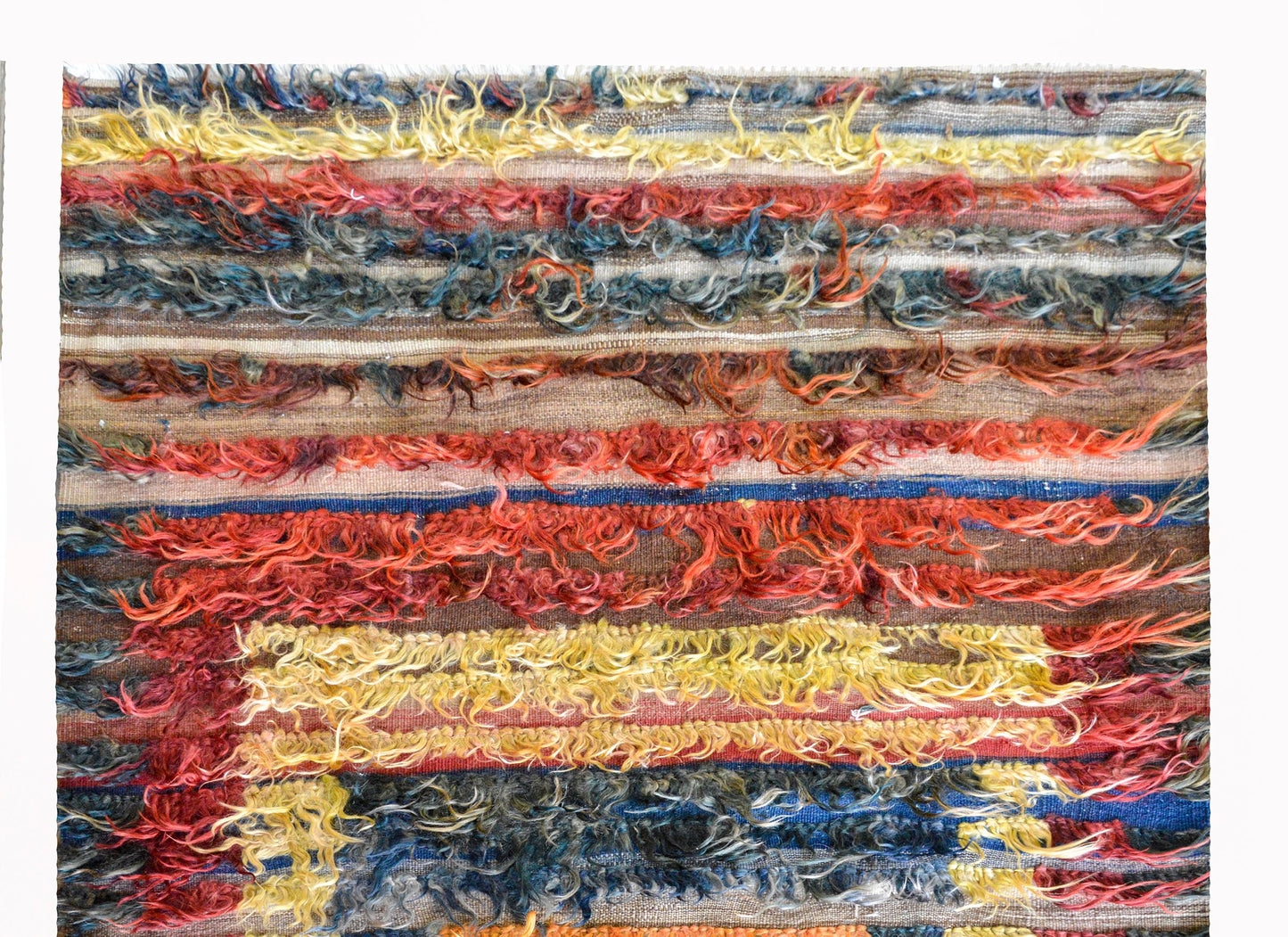 Vintage Turkish Tulu Rug For Sale
