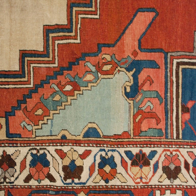 Outstanding 19th Century Bakhshayesh Rug For Sale