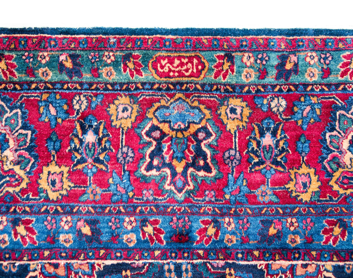 Early 20th Century Persian Kirman Rug For Sale