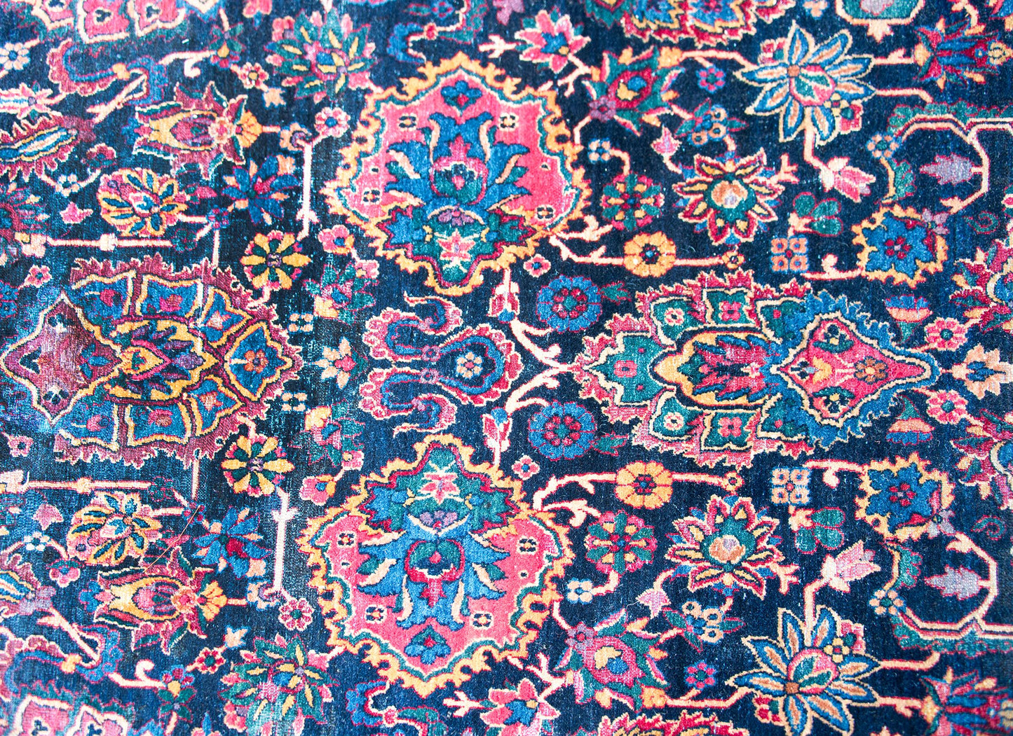 Early 20th Century Persian Kirman Rug For Sale