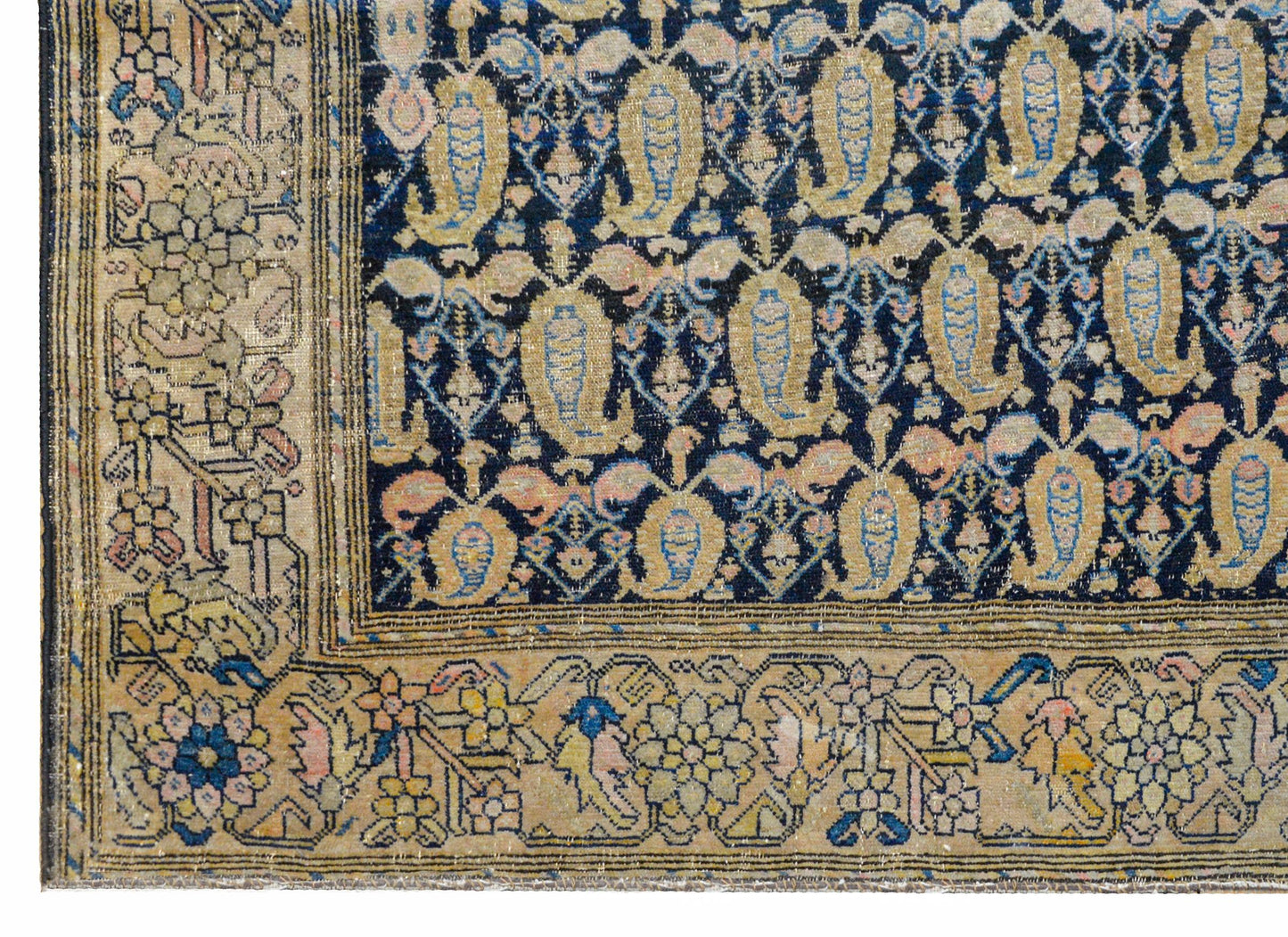 Wonderful Early 20th Century Malayer Rug For Sale