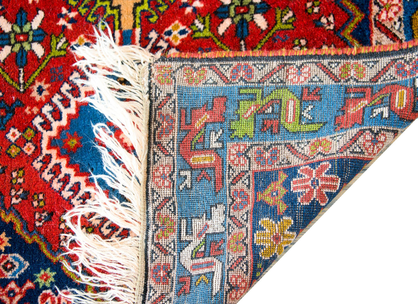 Vintage Persian Yallameh Rug For Sale