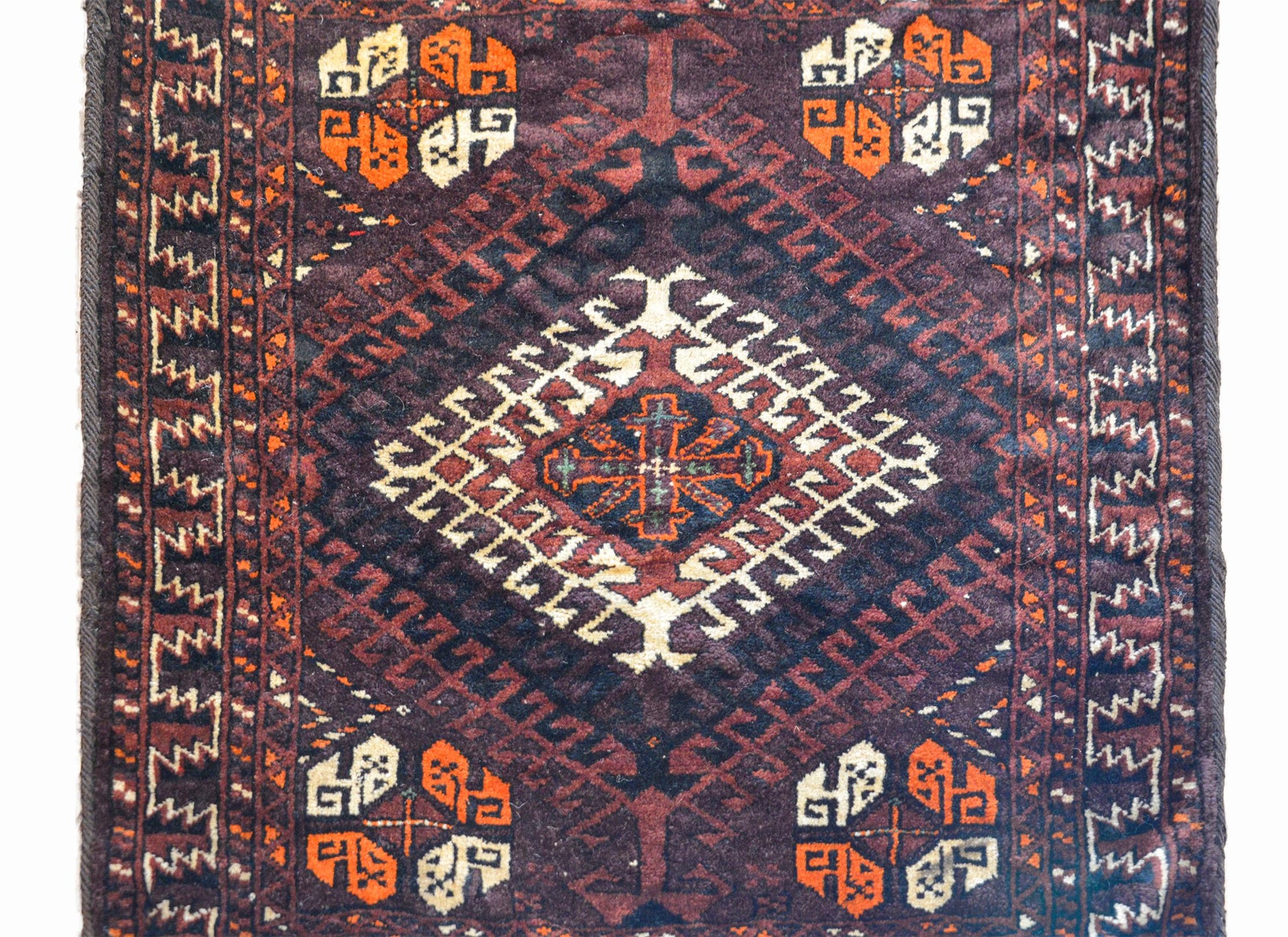 Early 20th Century Baluch Saddle Bag Rug For Sale