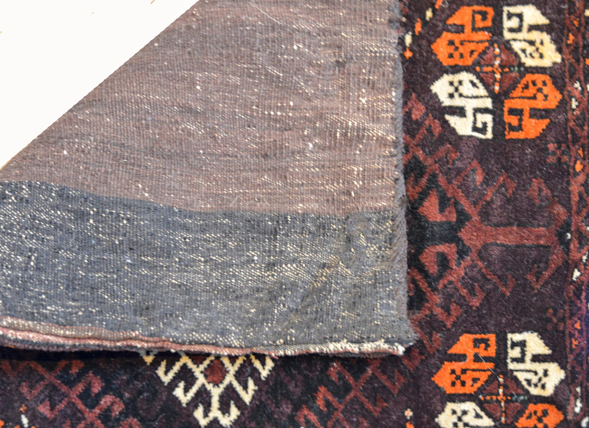 Early 20th Century Baluch Saddle Bag Rug For Sale