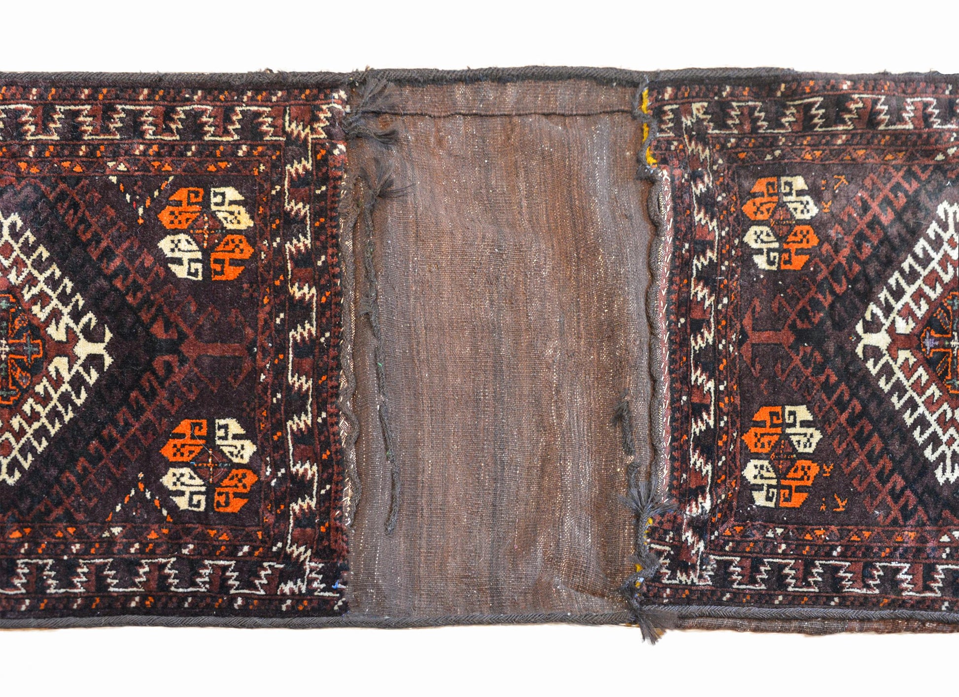Early 20th Century Baluch Saddle Bag Rug For Sale