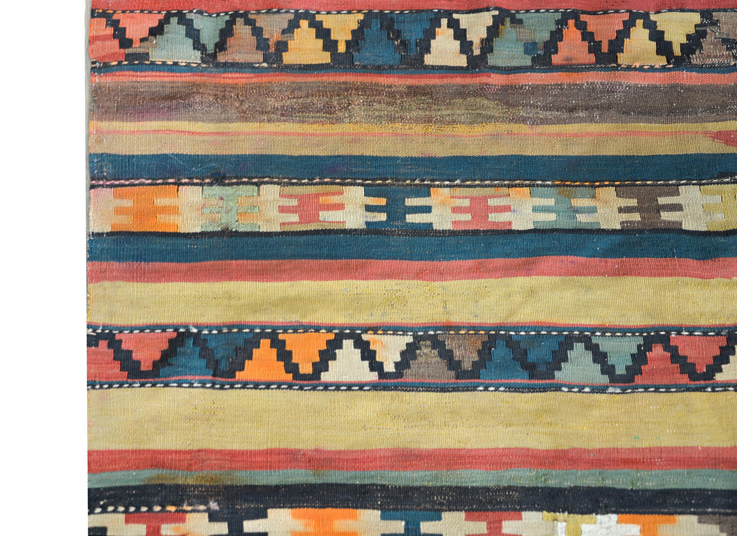 Early 20th Century Persian Shahsevan Kilim Runner For Sale