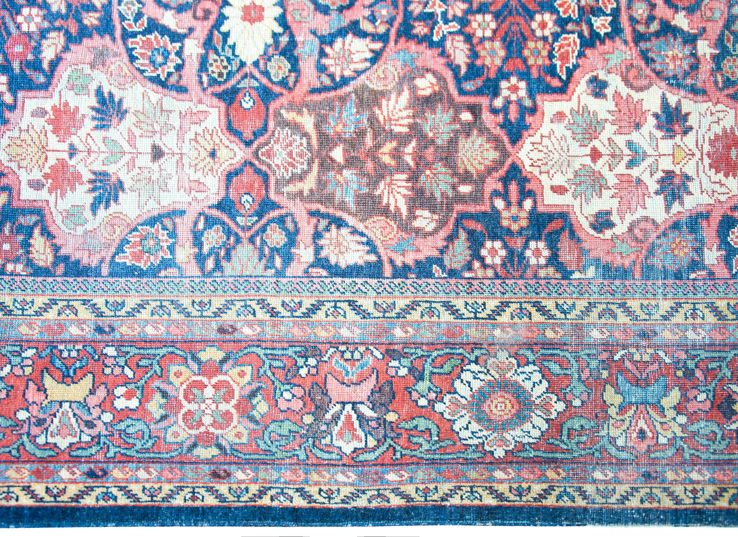 Early 20th Persian Mahal Rug For Sale