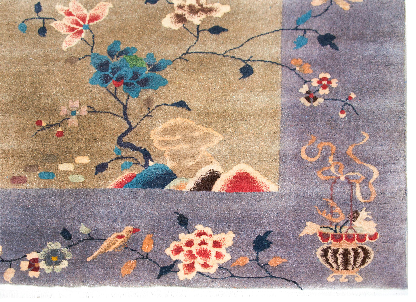 Early 20th Century Chinese Art Deco Rug For Sale