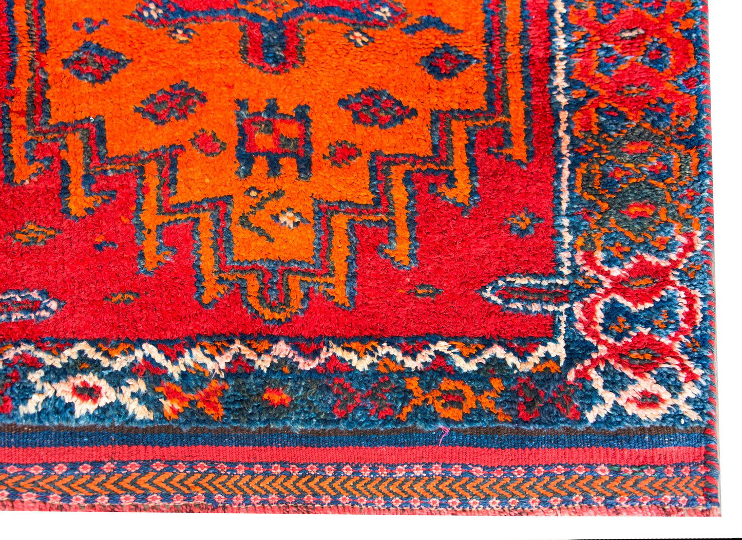 Mid-20th Century Turkish Oushak Rug For Sale