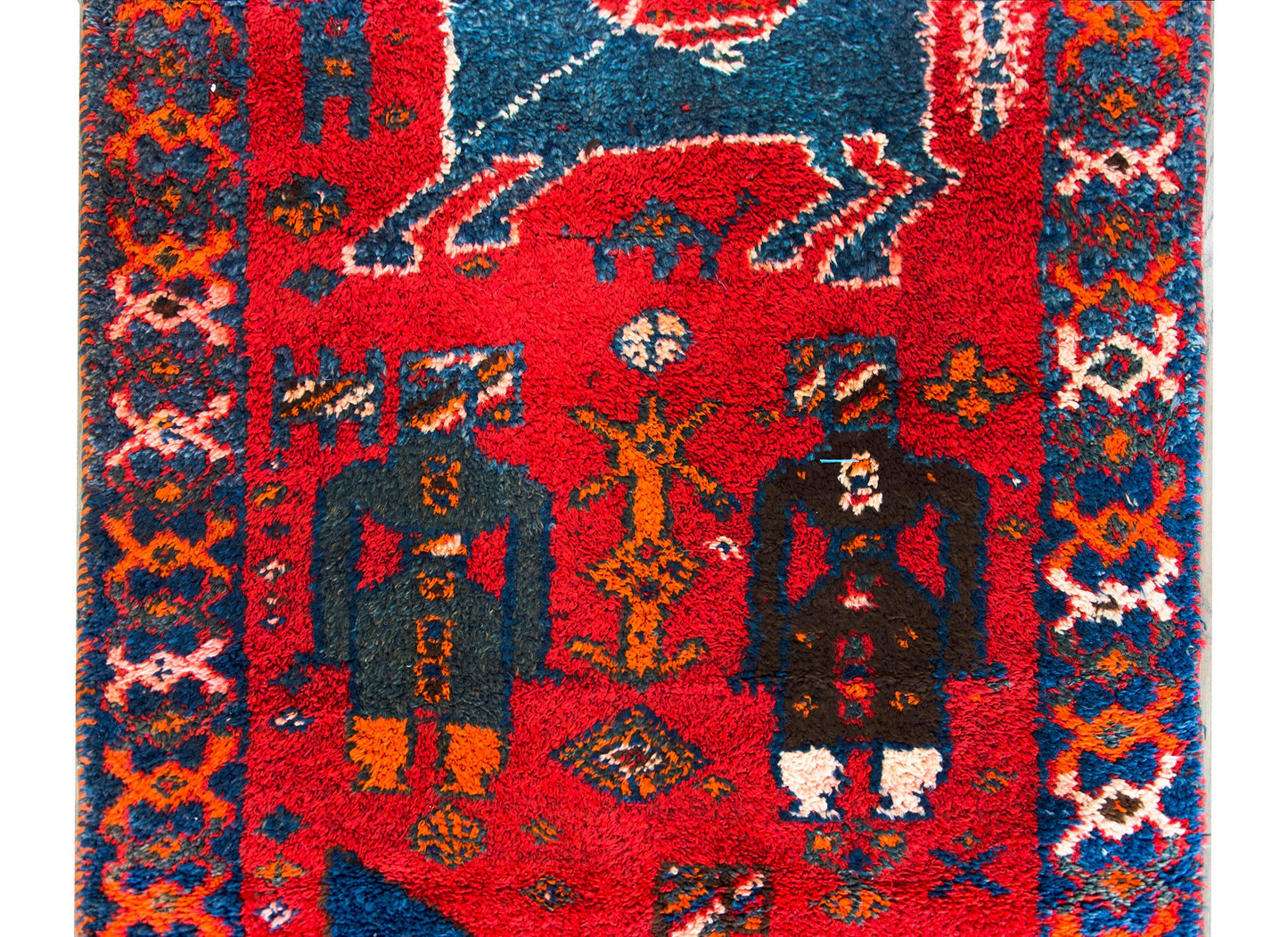 Mid-20th Century Turkish Oushak Rug For Sale