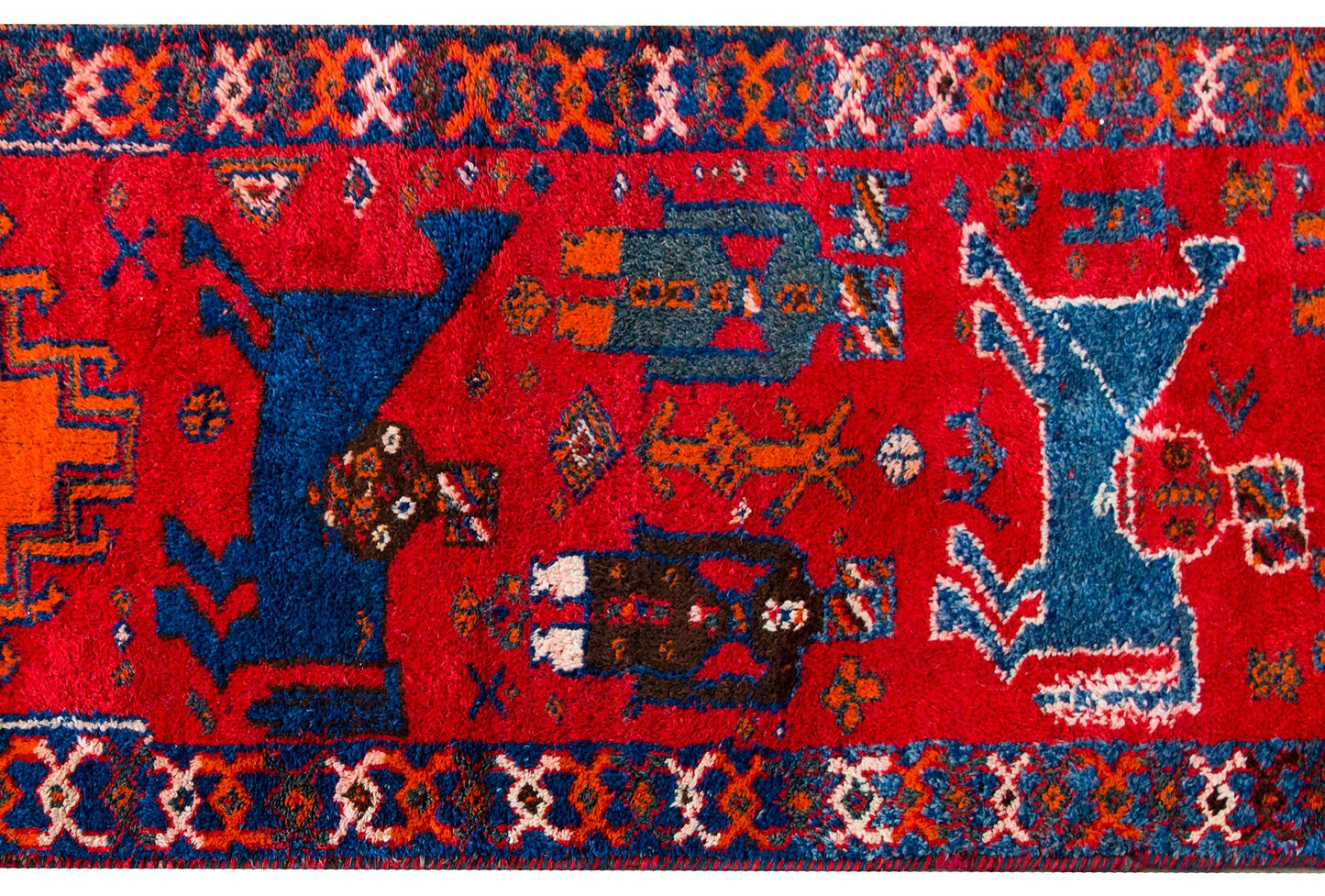 Mid-20th Century Turkish Oushak Rug For Sale