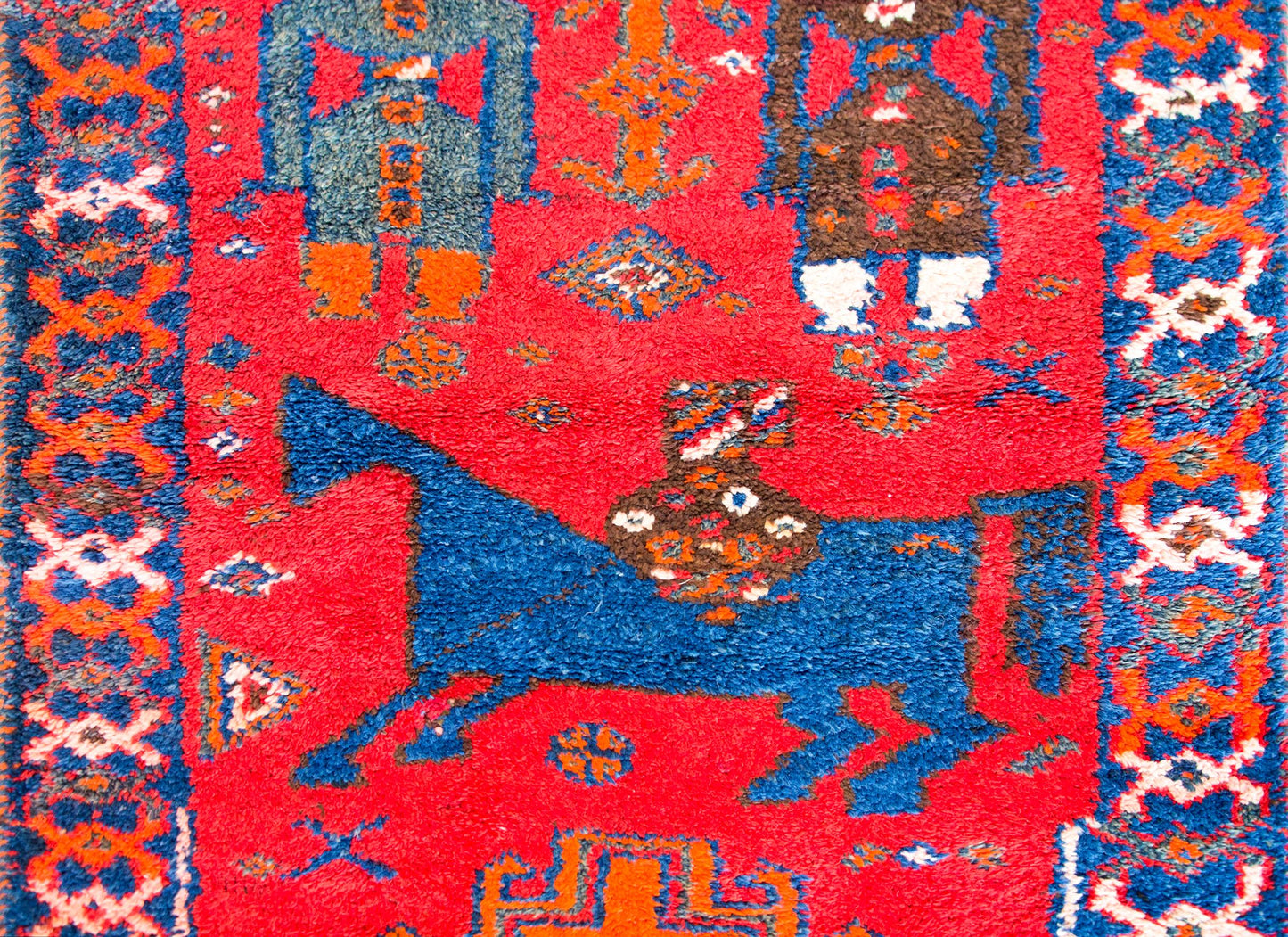 Mid-20th Century Turkish Oushak Rug For Sale