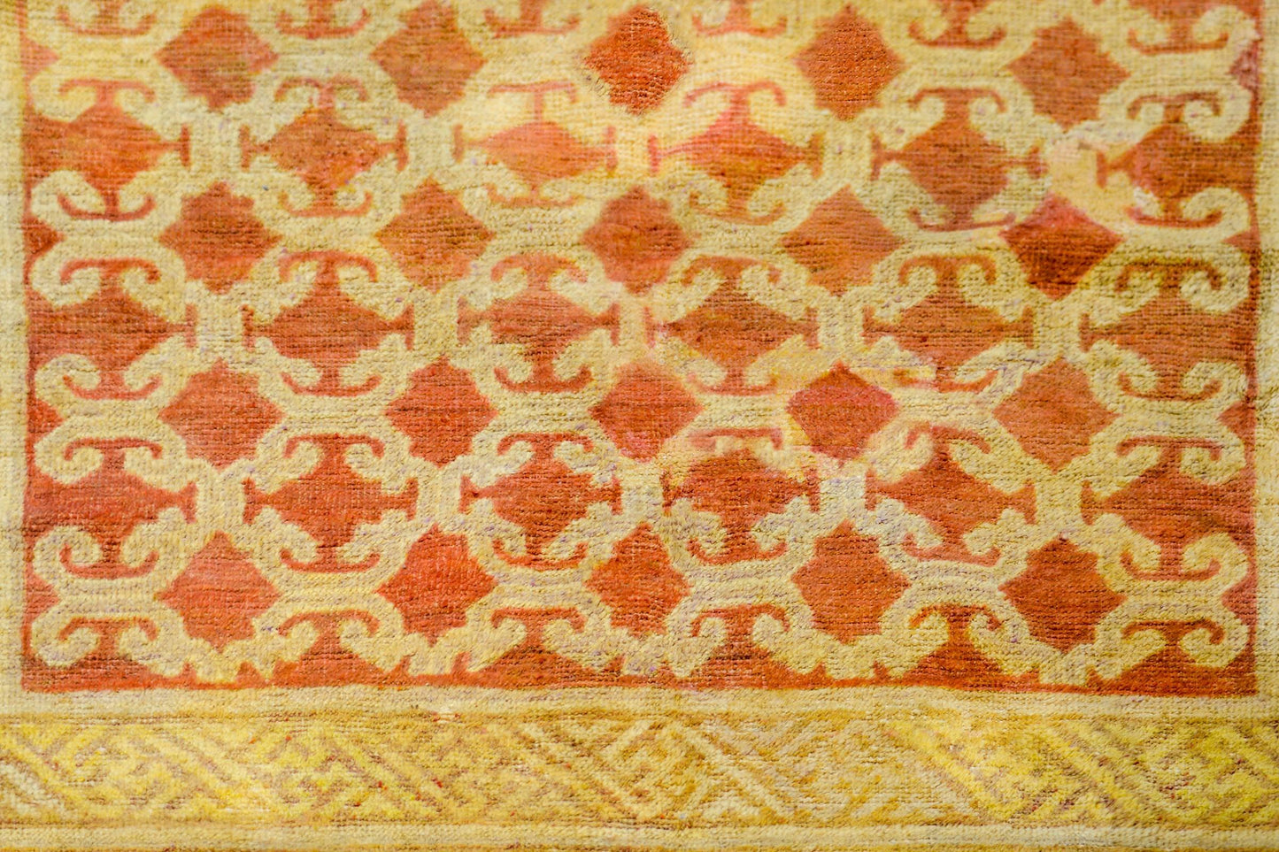 Unusual Early 20th Century Khotan Rug For Sale