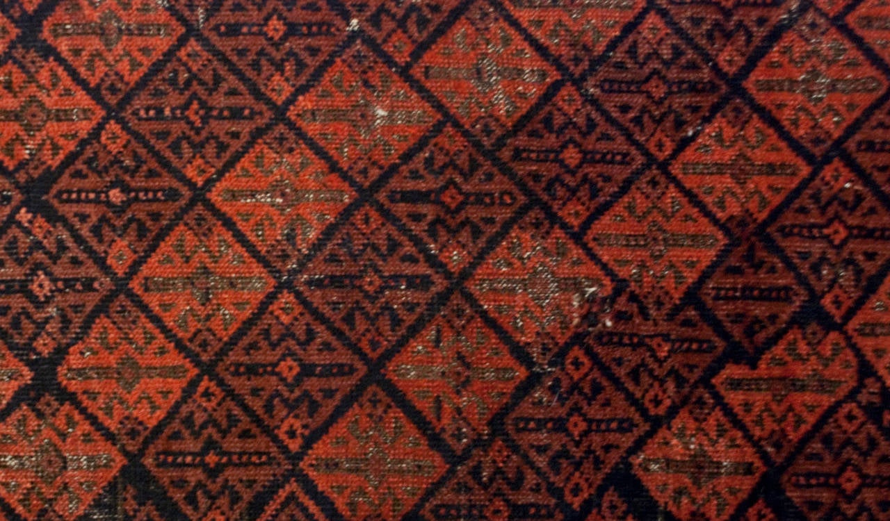 Early 20th Century Baluch Rug For Sale