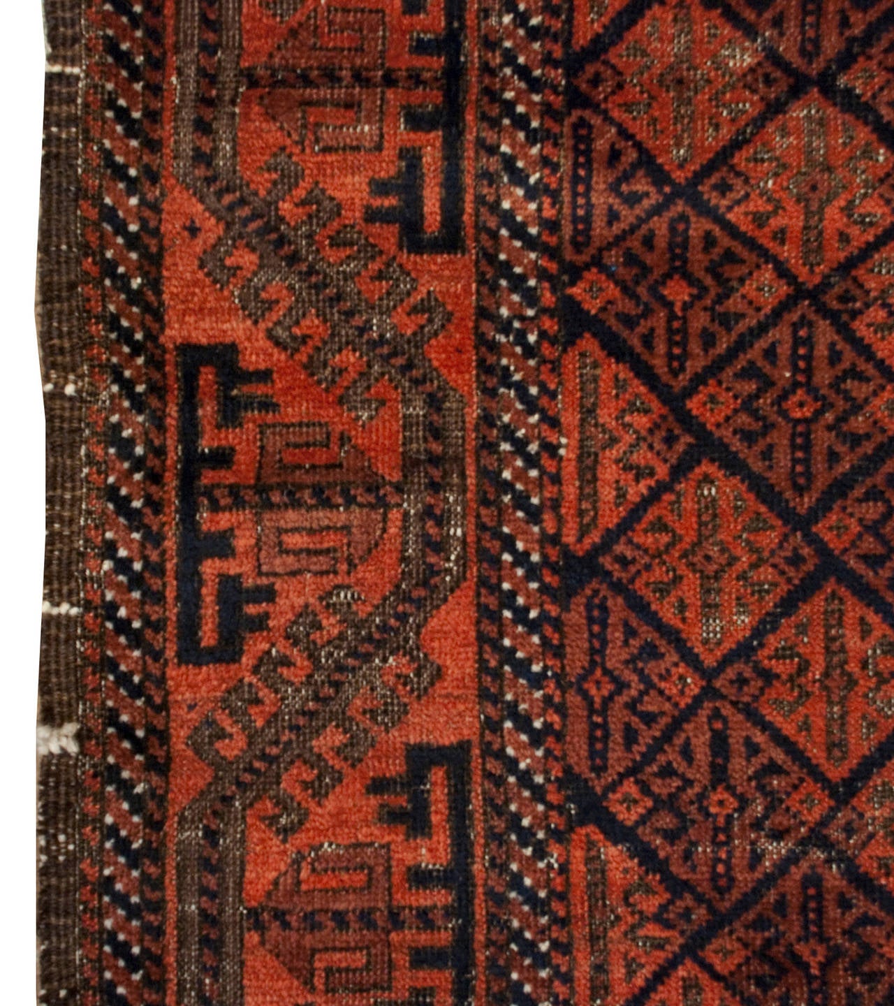 Early 20th Century Baluch Rug For Sale