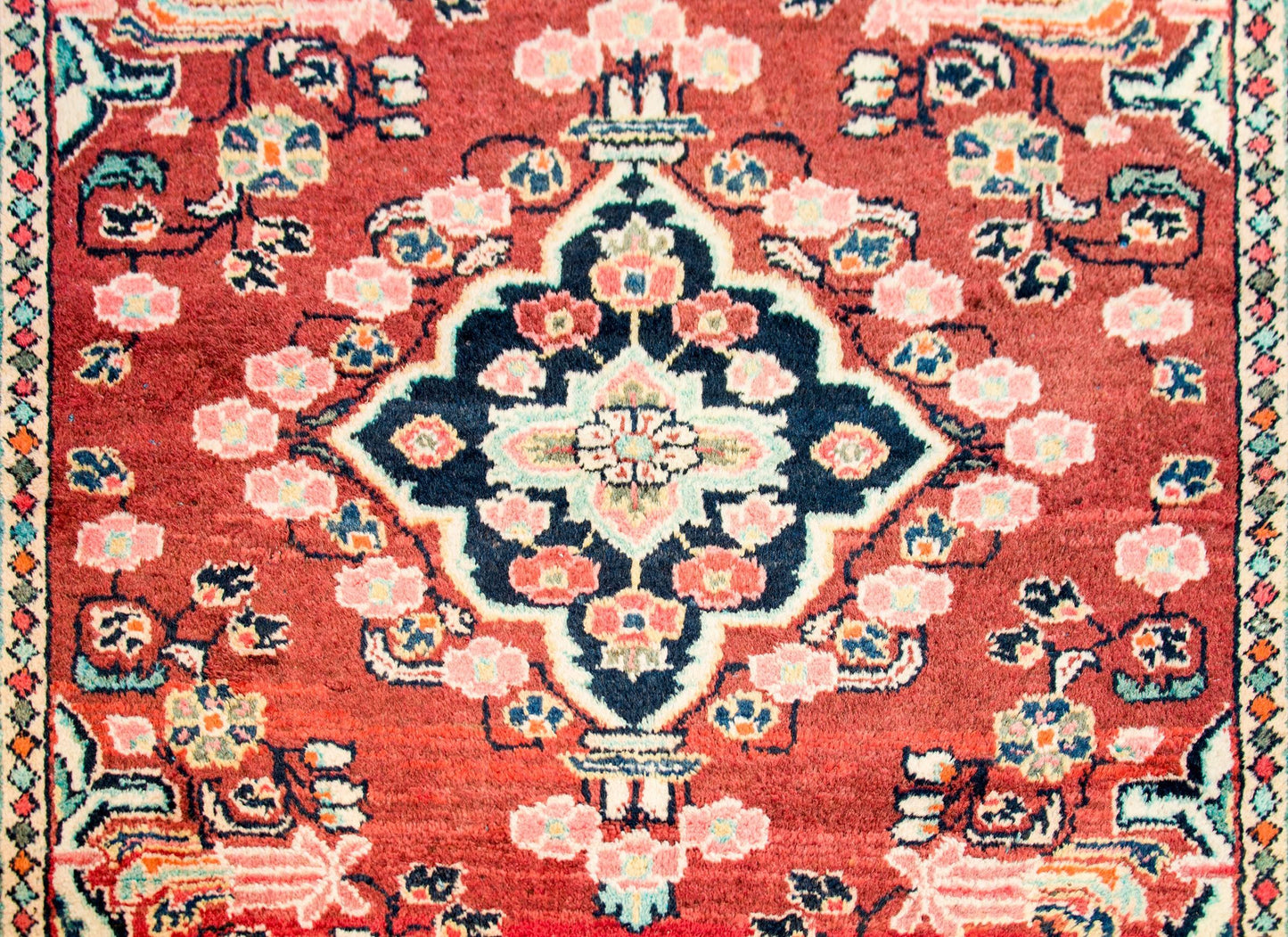 Amazing Early 20th Century Mahal Rug For Sale